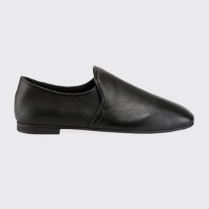Aquatalia Revy Flat Leather Loafers